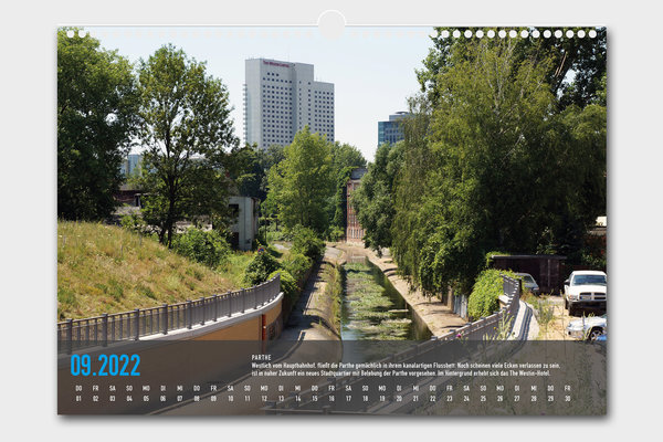 Kalender "Wasser Stadt Leipzig 2022"