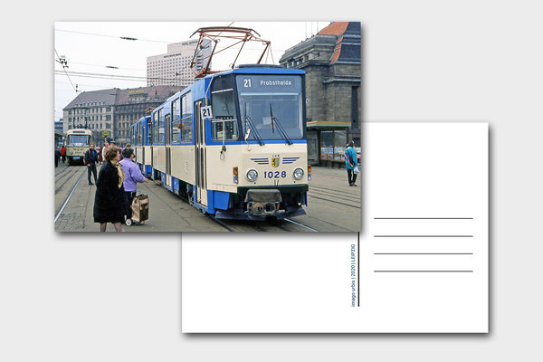 Sammelkarte T6A2/B6A2 Hbf. 1 "Leipziger Tatrawagen #1"