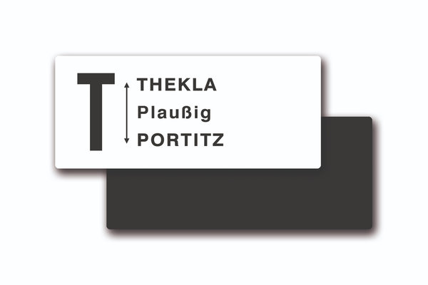 Magnet "Linie T Thekla–Portitz #LVB"