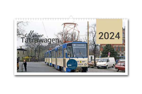 Kalender "Meine Tatrawagen 2024" DIN lang