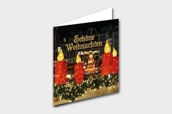 SCHÖNE WEIHNACHTEN: Leipziger Weihnachtsmarkt auf dem Nikolaikirchhof